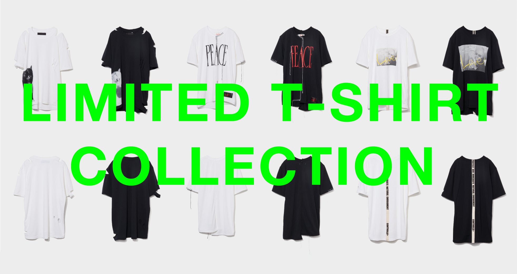 limited t-shirt collection